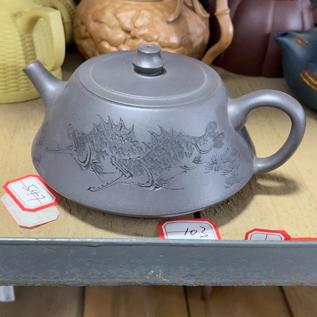 紫砂茶壶原矿手工243