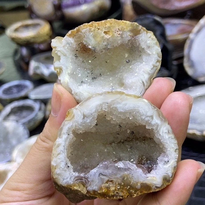 未镶嵌珠宝半成品水晶聚宝盆