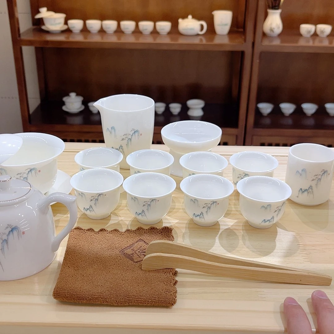 瓷片羊脂玉瓷羊脂玉瓷