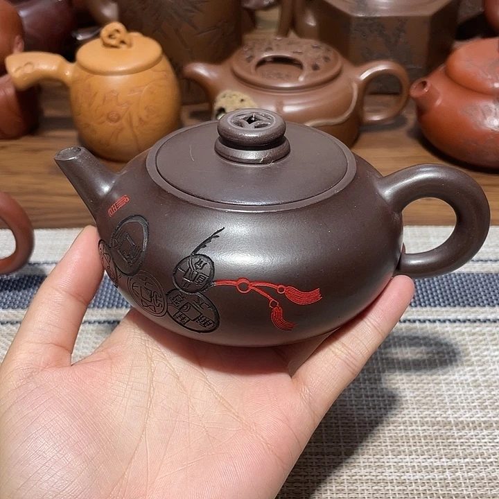 茶杯紫砂紫砂宜兴紫砂壶微瑕1