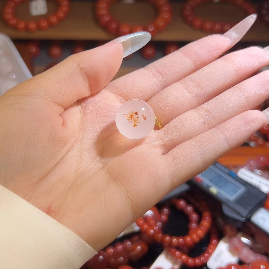 南红玛瑙手串未镶嵌16mm