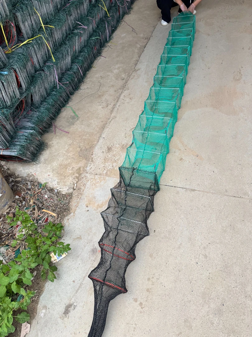 精品4米19节13洞6股加粗有节尾，拍一发二捕鱼