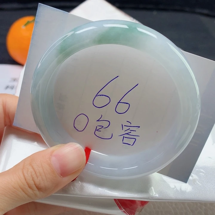 翡翠手镯未镶嵌57正