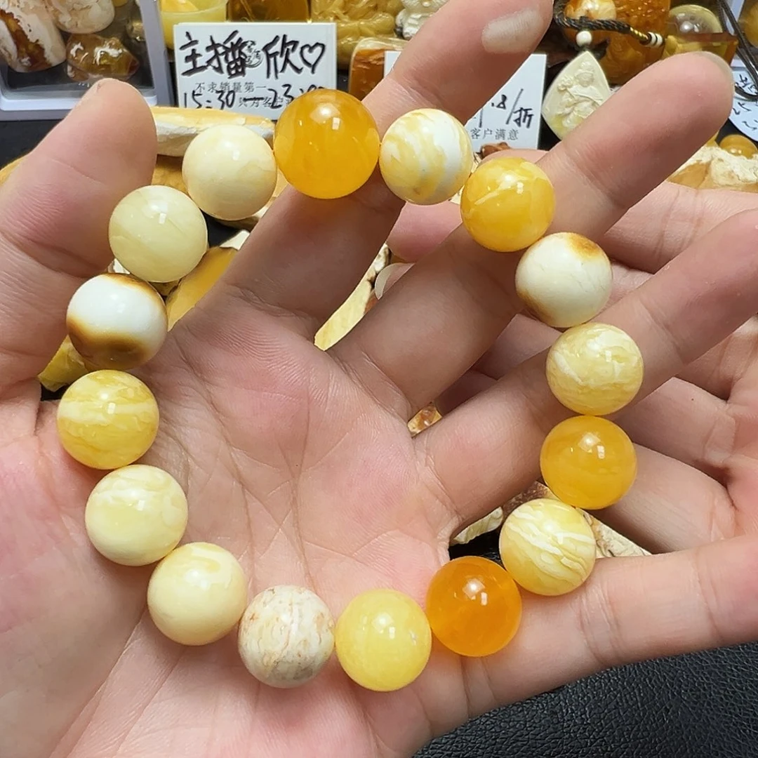 未镶嵌定制琥珀蜜蜡