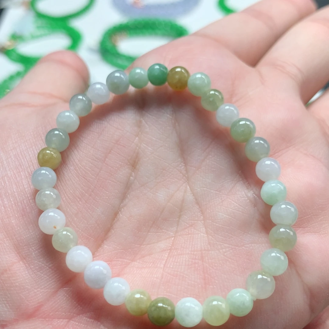 翡翠未镶嵌手链翡翠