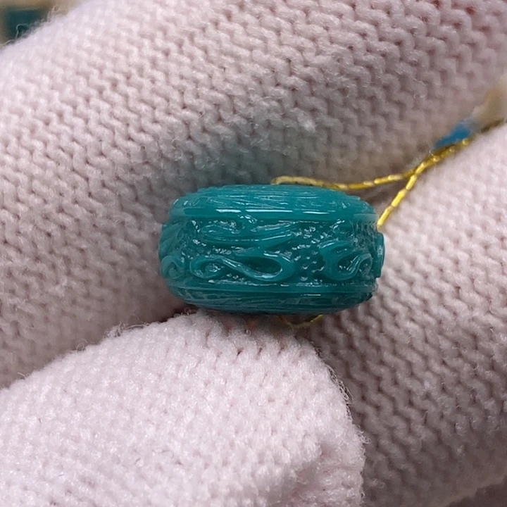 未镶嵌绿松石墩子Aa811//12mm