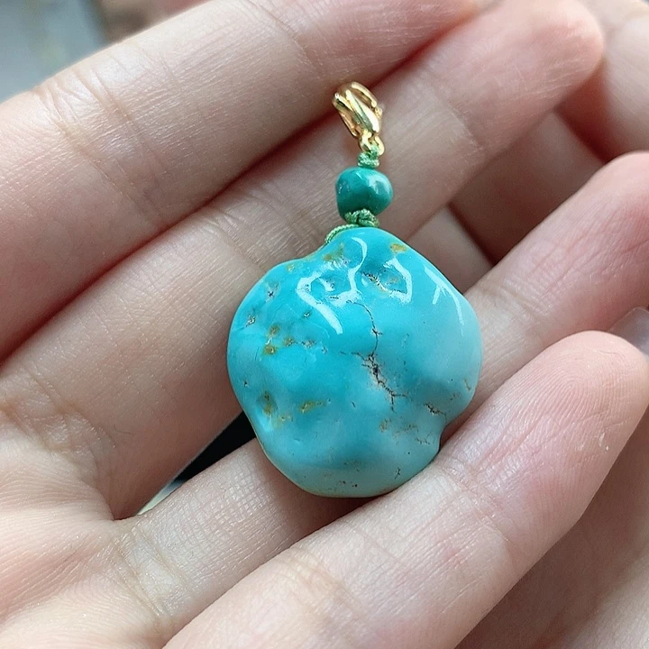 绿松石珠宝奇石未镶嵌麦*