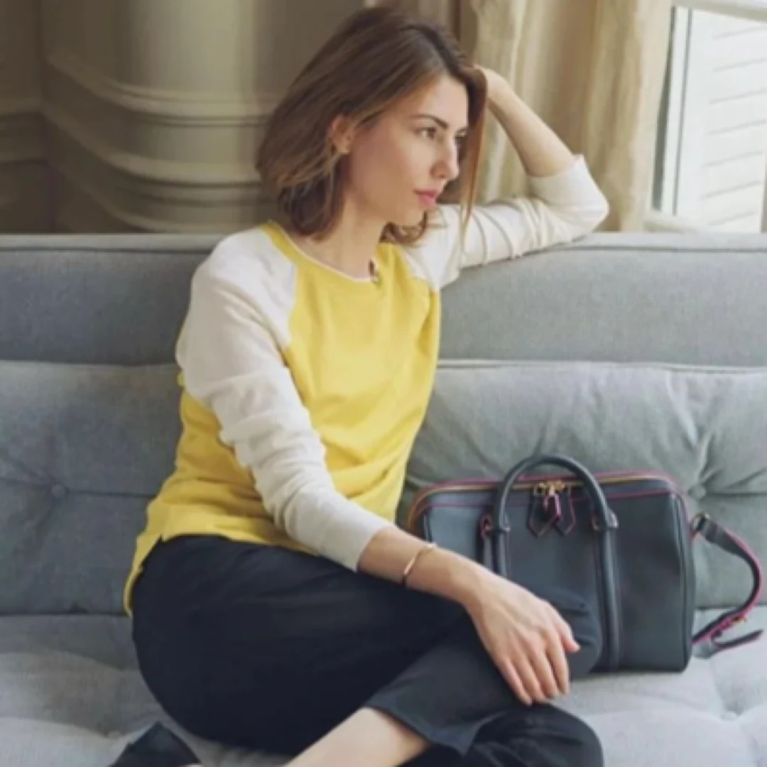 95新 LouisVuitton/路易威登 黄白拼接长袖圆领针织衫 S码YSC0016商品图