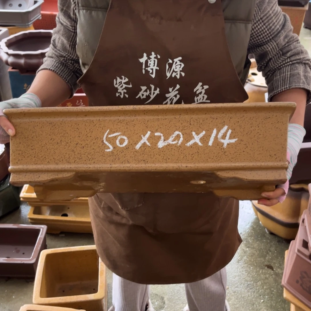 紫砂花盆盆景艺术