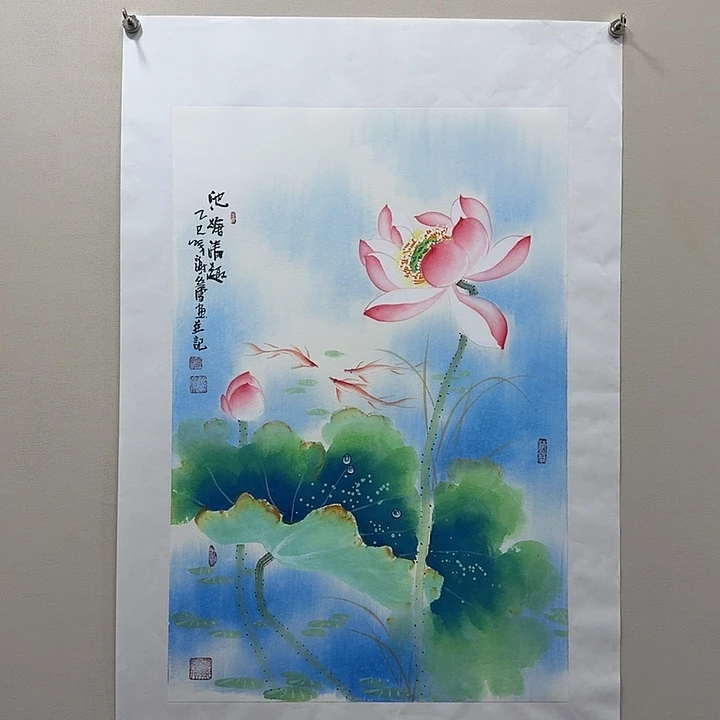 国画精品纯手绘69×46