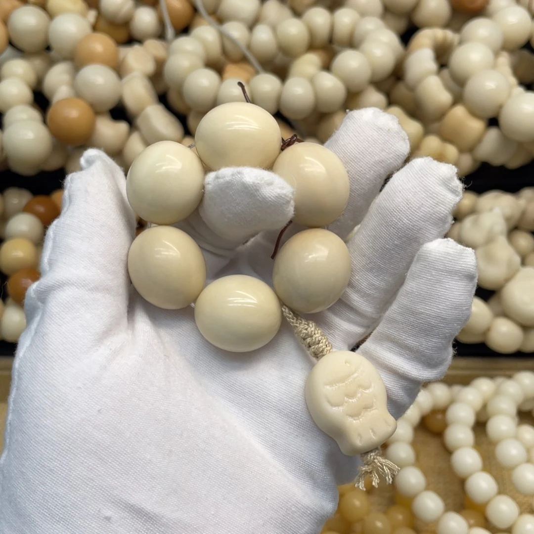 菩提根/象牙果吊坠22干磨微瑕牙果鹅蛋手捻639