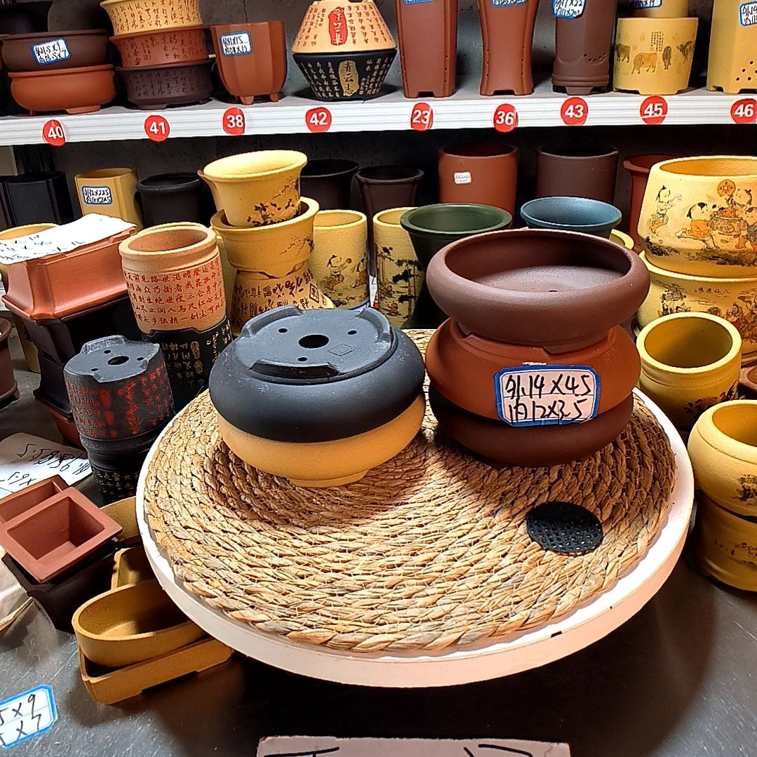 宜兴紫砂花盆盆紫砂