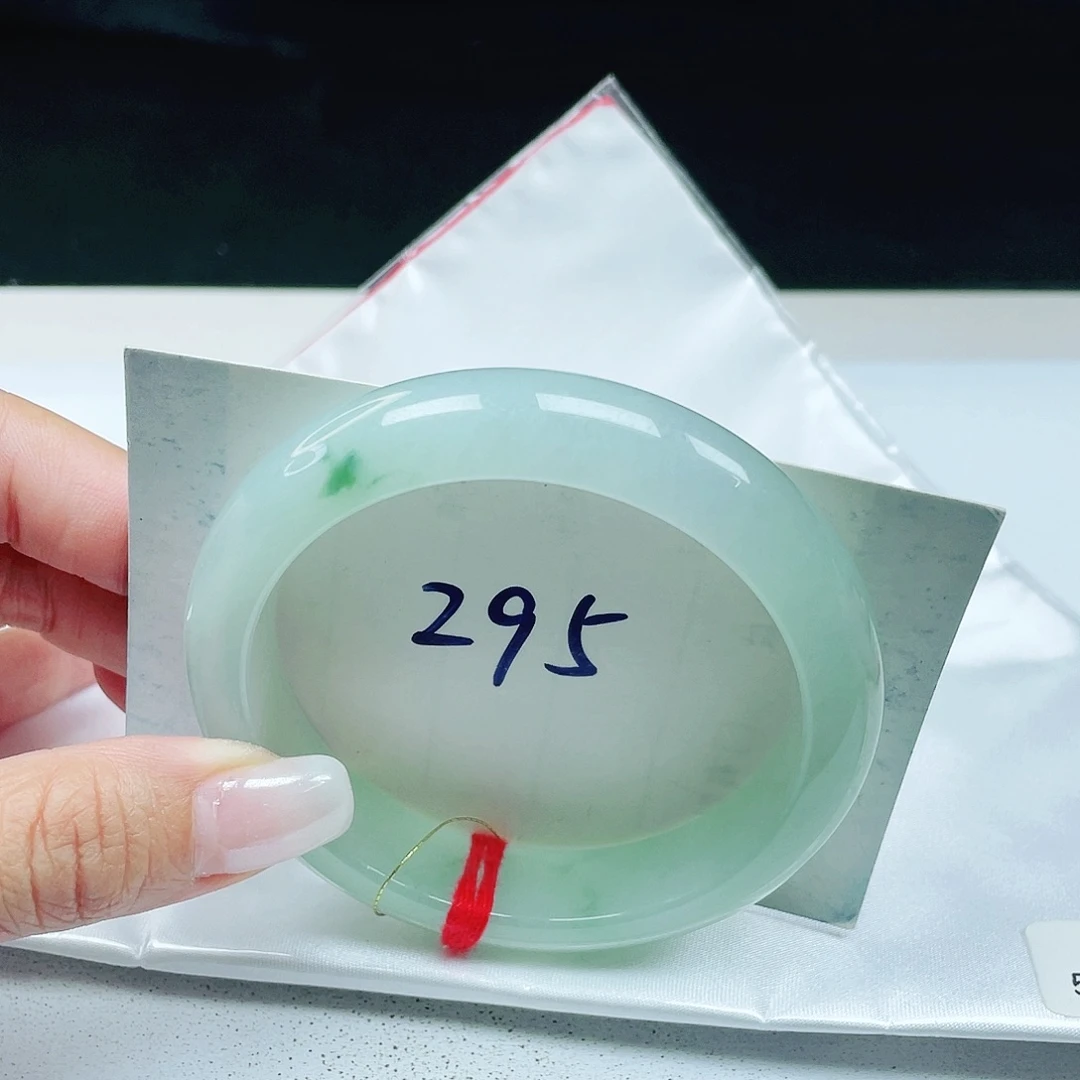 翡翠未镶嵌手镯 正圈58