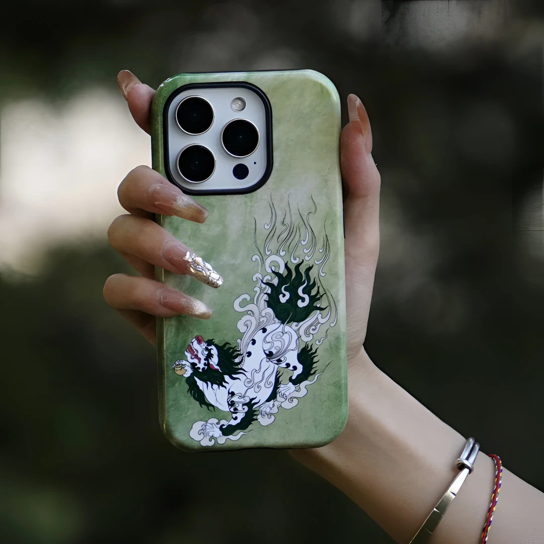 雪狮藏式手机壳适用于苹果Vivo Oppo华为三星小米等多款型号手机