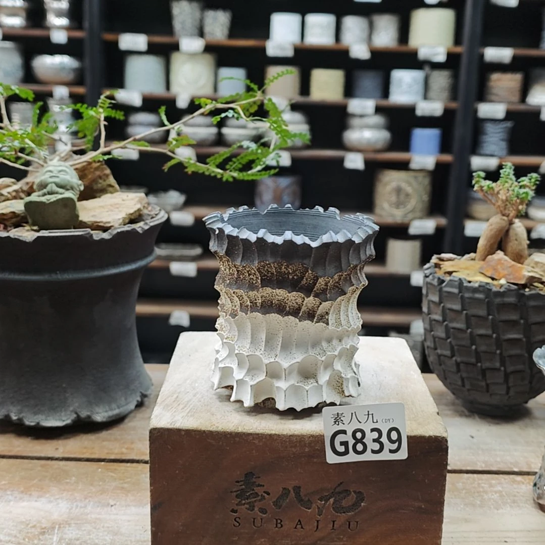 陶瓷素八九陶瓷内口8高9.5