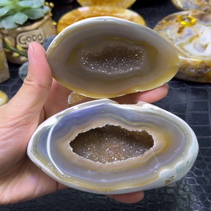 未镶嵌发饰水晶黄盆盆