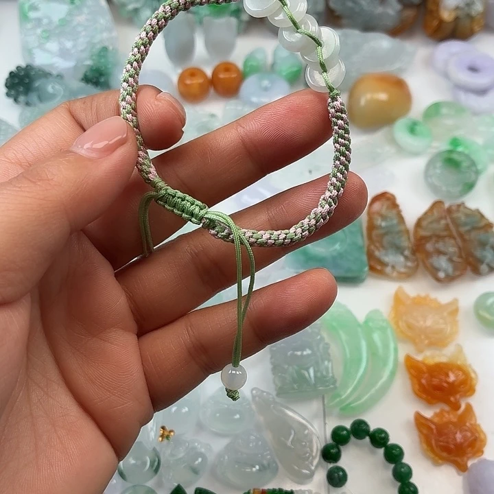 翡翠未镶嵌颈饰纯A天然