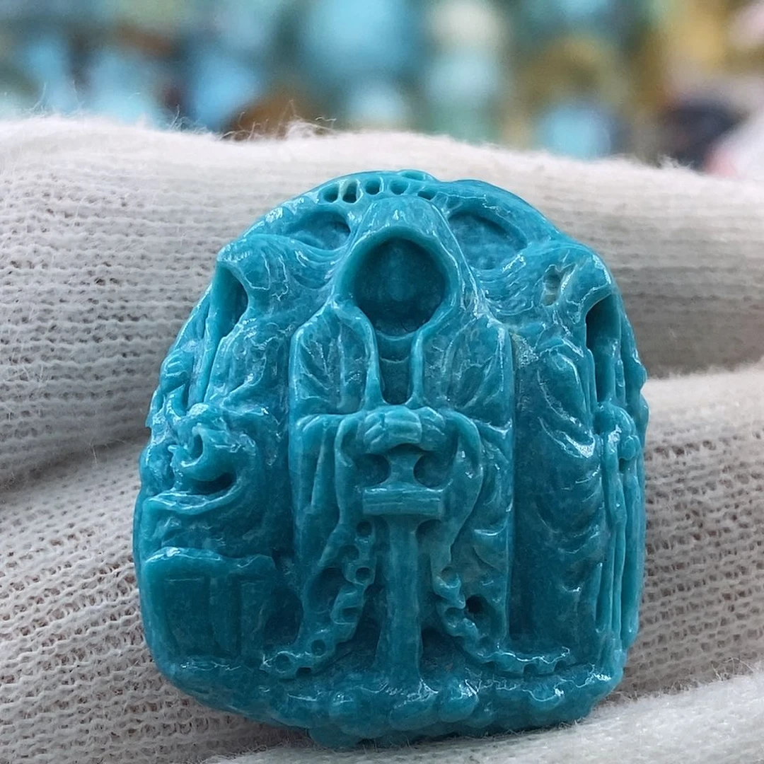 未镶嵌绿松石珠宝奇石