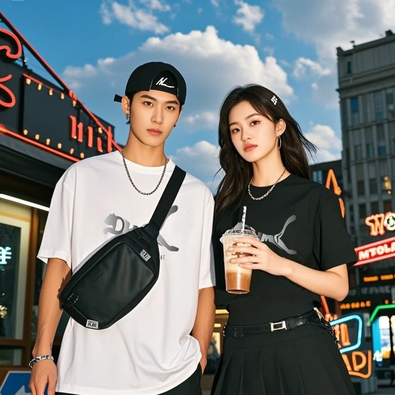 嘻哈韩版T恤短袖健身时尚学生常规款男士圆领常规情侣