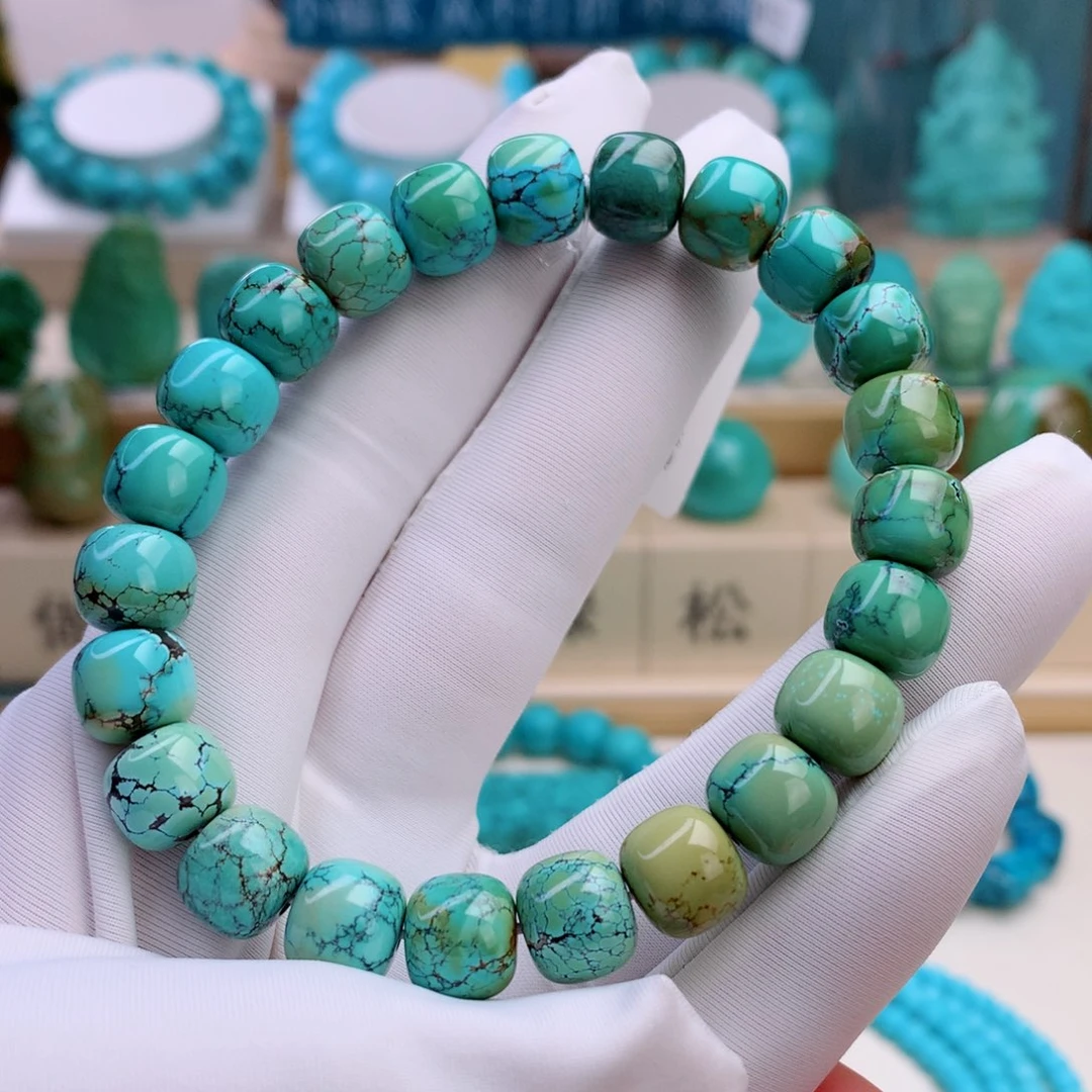 绿松石未镶嵌挂件