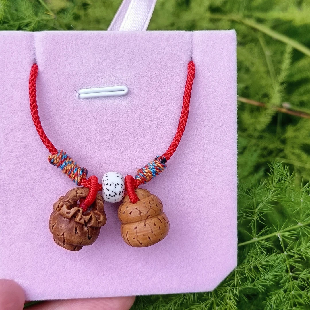 非金属木质手链 【桃篮➕葫芦】桃枭手链驱/邪招财本命年防惊手链