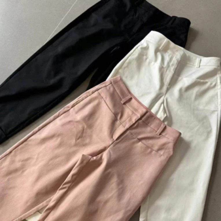 晶家洋气显瘦口袋裤