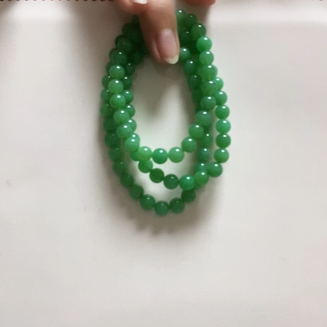 石英质玉手串未镶嵌简单