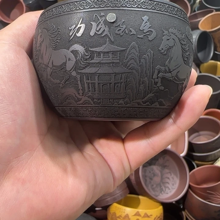 茶杯紫砂全手工制作工艺