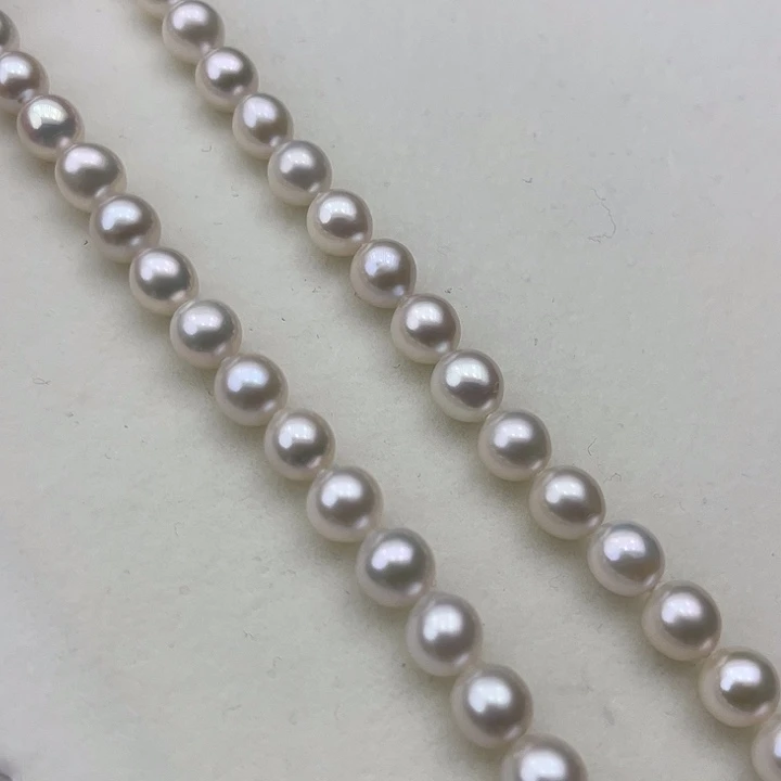 淡水珍珠颈饰银S925镶嵌➕7高品炫彩