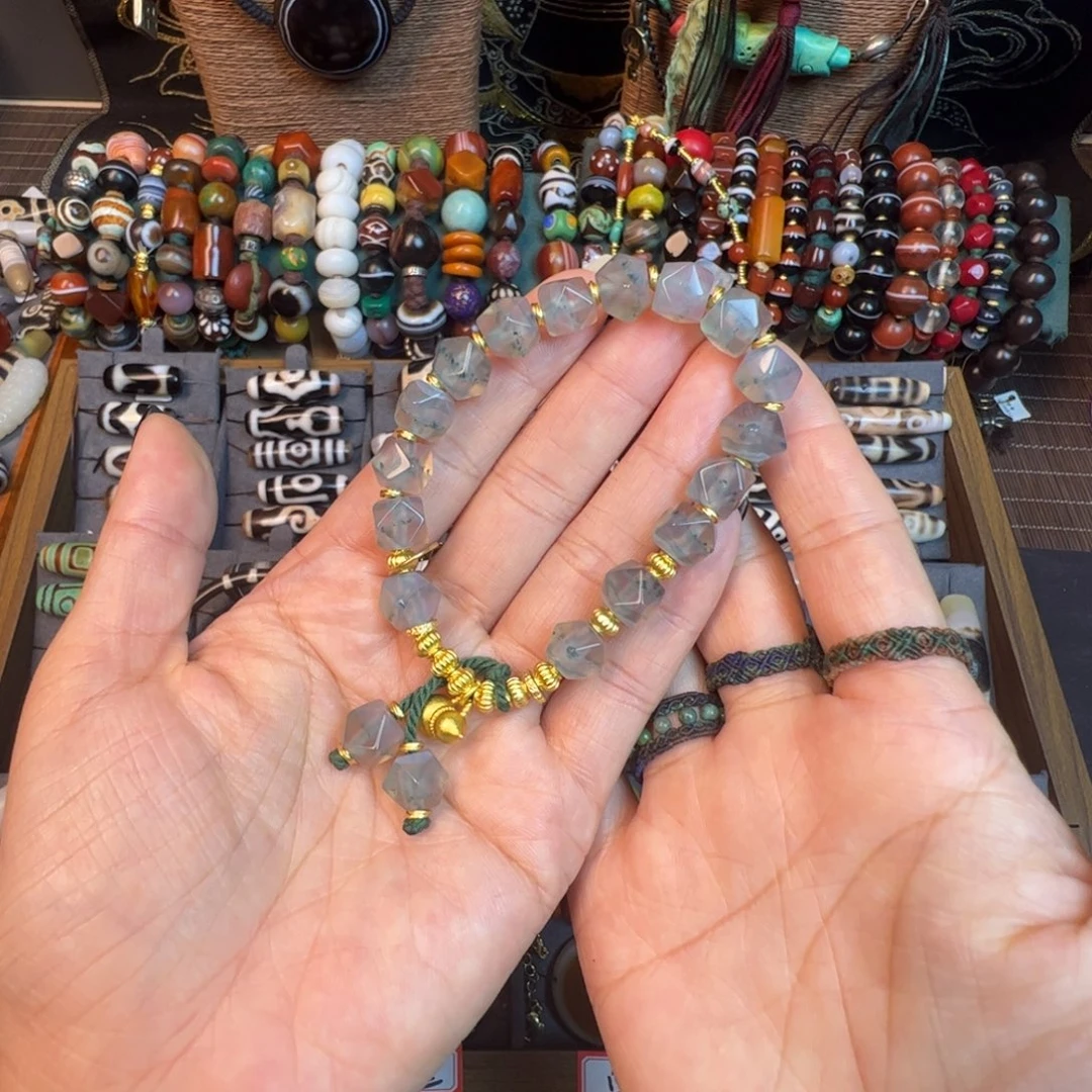 玛瑙/玉髓未镶嵌手链