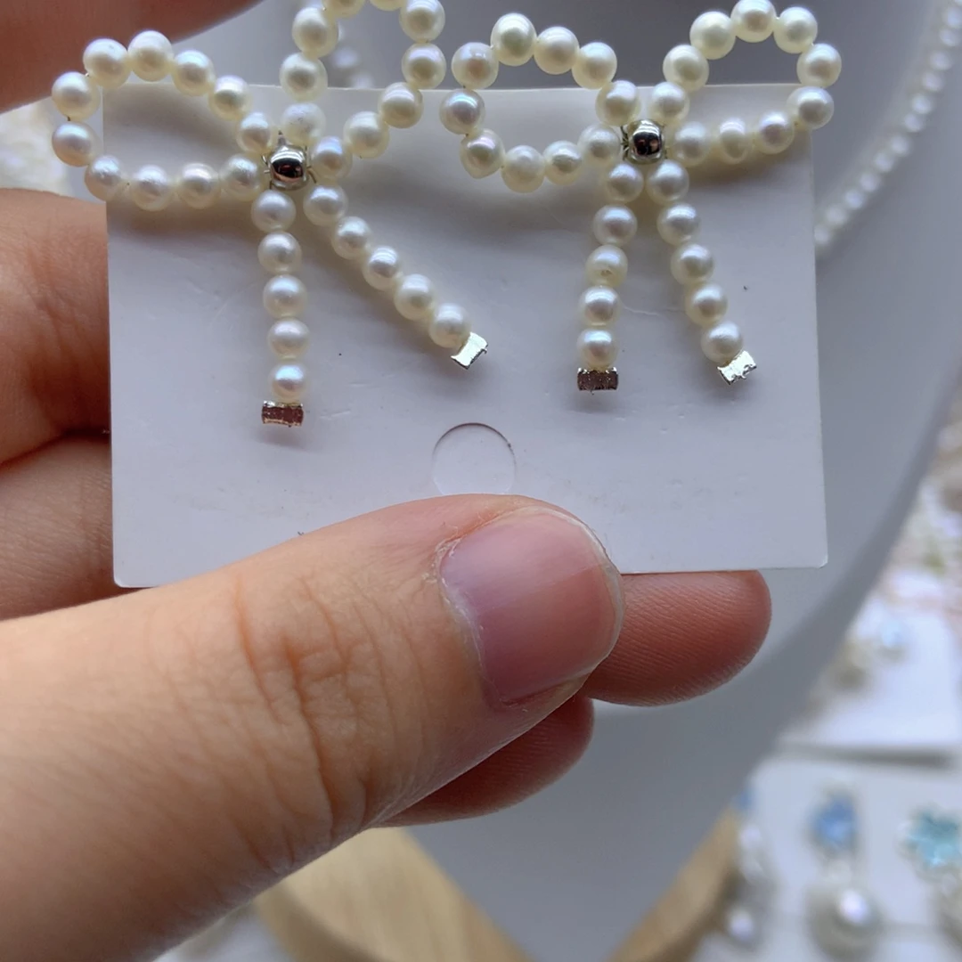 耳饰淡水珍珠未镶嵌