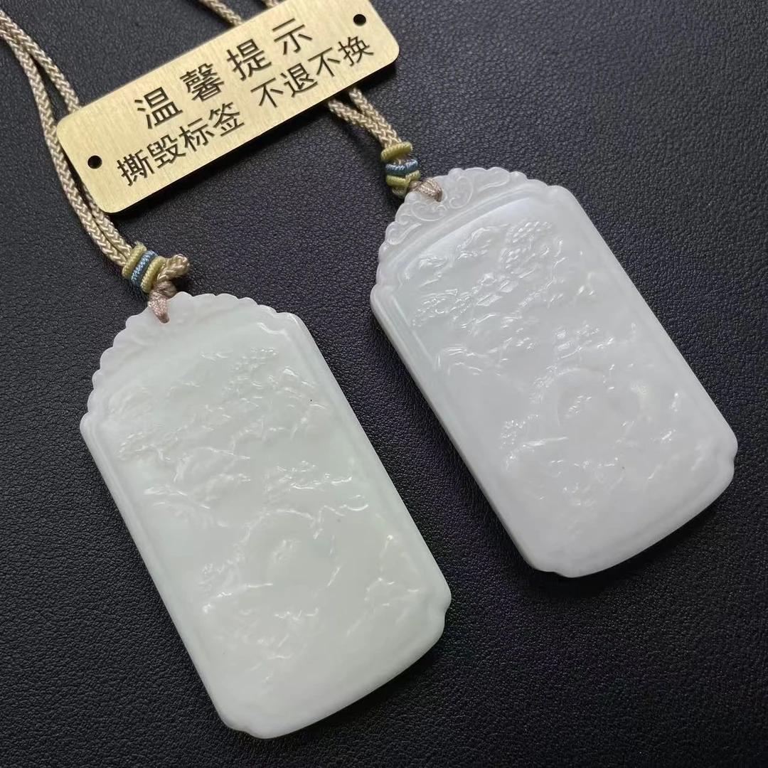 【胖】和田玉吊坠多样性发其一@k