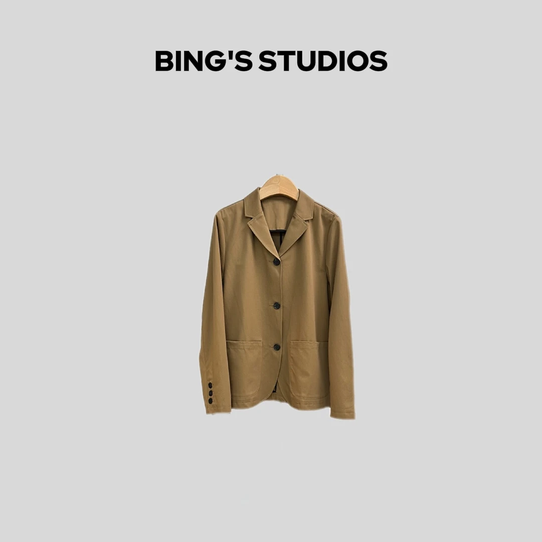 Bing Studios｜复古气质时尚百搭高级感西服6131