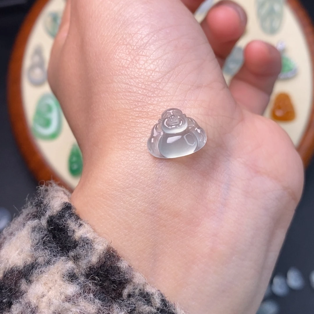 定制翡翠未镶嵌佛公