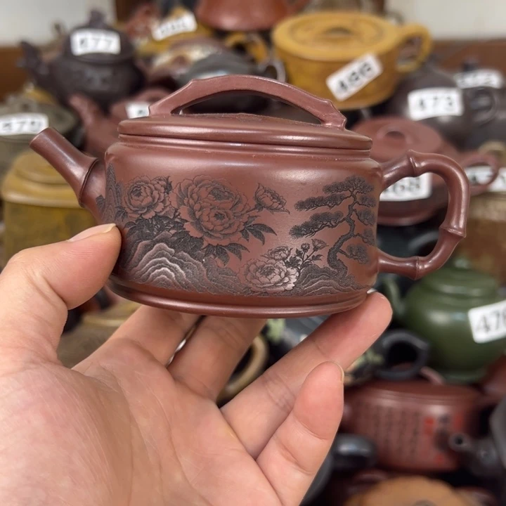 茶壶紫砂紫砂壶微瑕