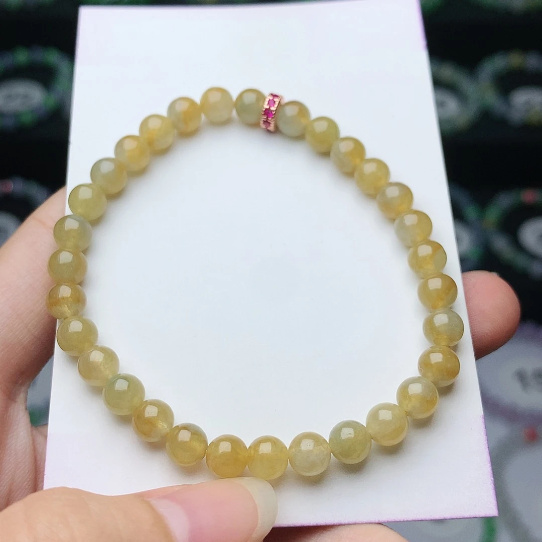 未镶嵌手链翡翠翡翠