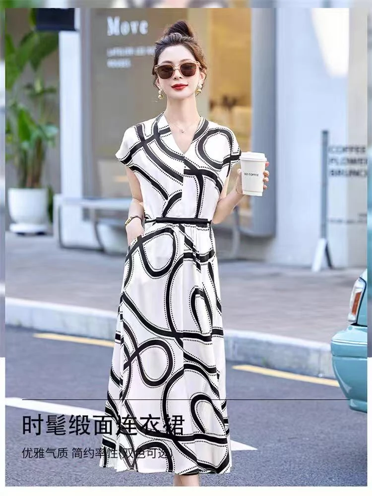 【孤品清仓～】25年春秋季新款时尚气质时尚连衣裙【No退No换！】