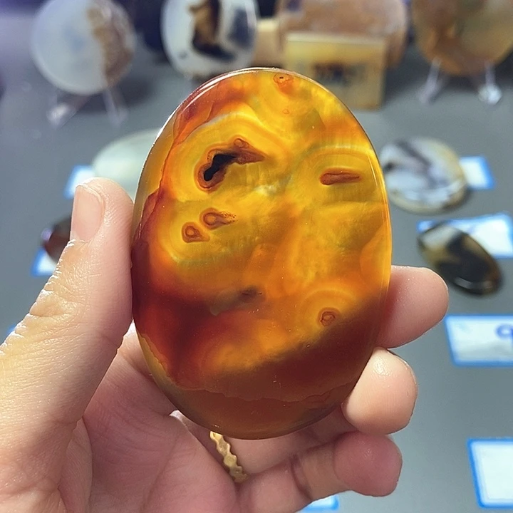 玛瑙/玉髓未镶嵌珠宝半成品