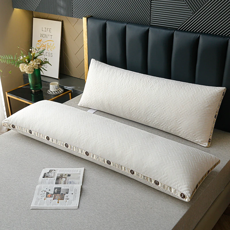 双人枕芯情侣长款亲子一体加长条枕家用夫妻枕101.2米1.5m1.8枕头