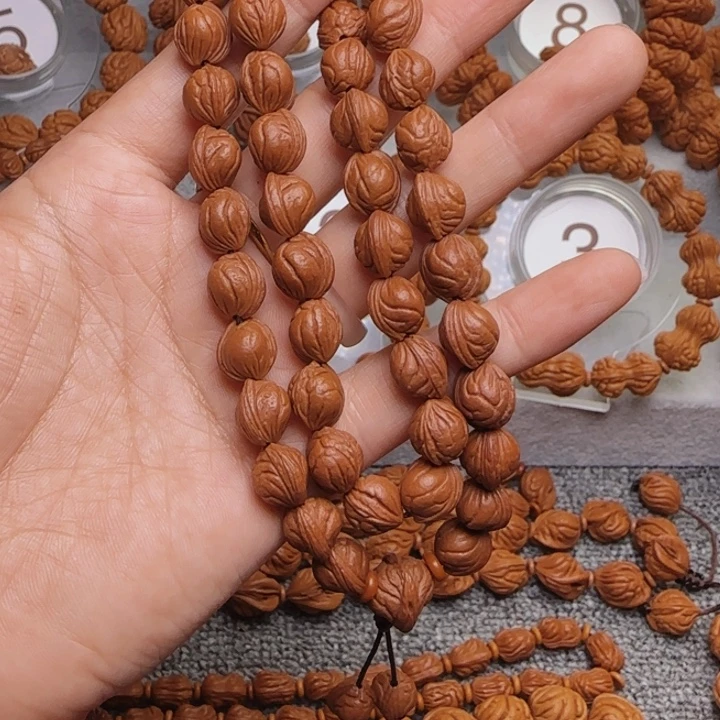 桃核手串龙纹桃核