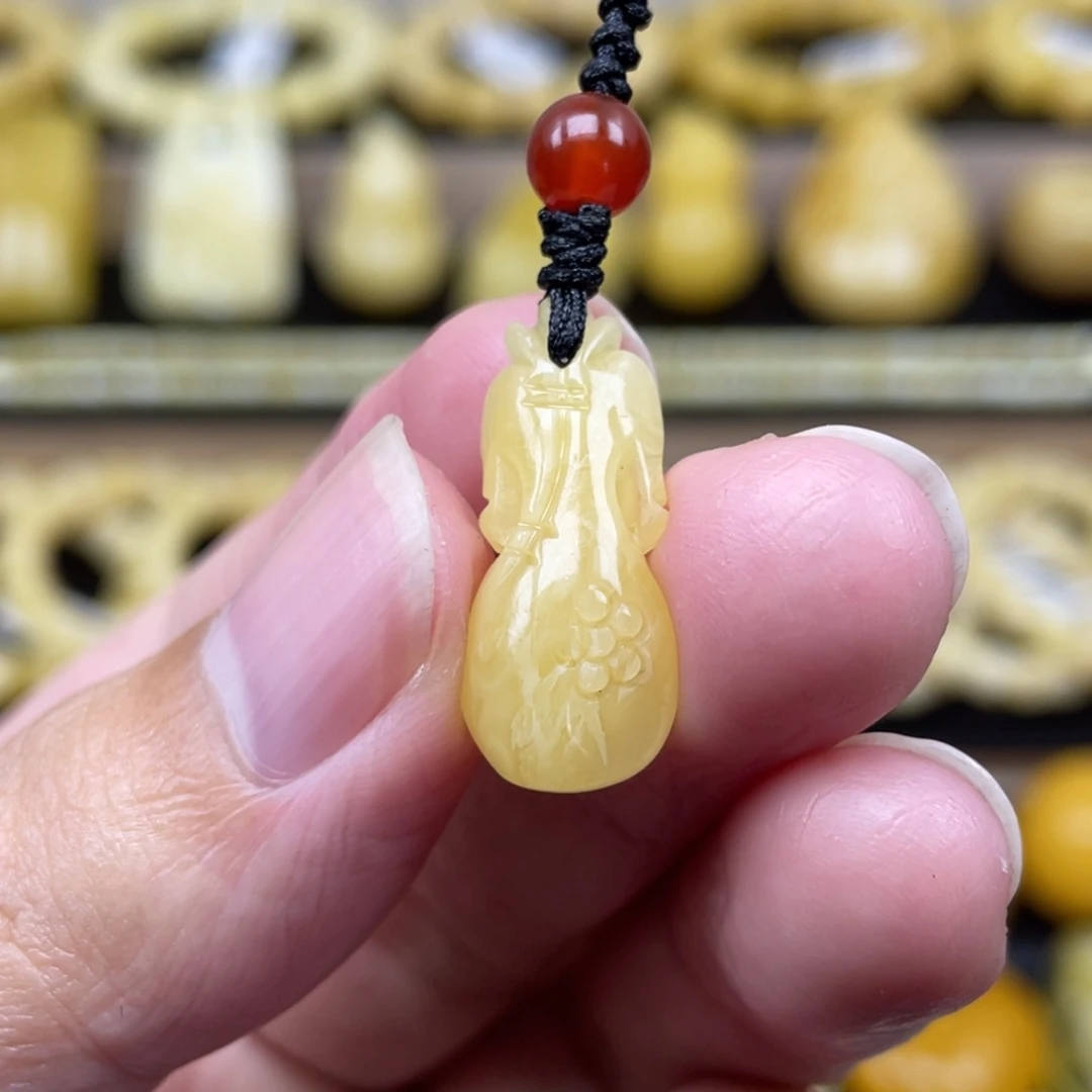 琥珀裸石未镶嵌琥珀蜜蜡