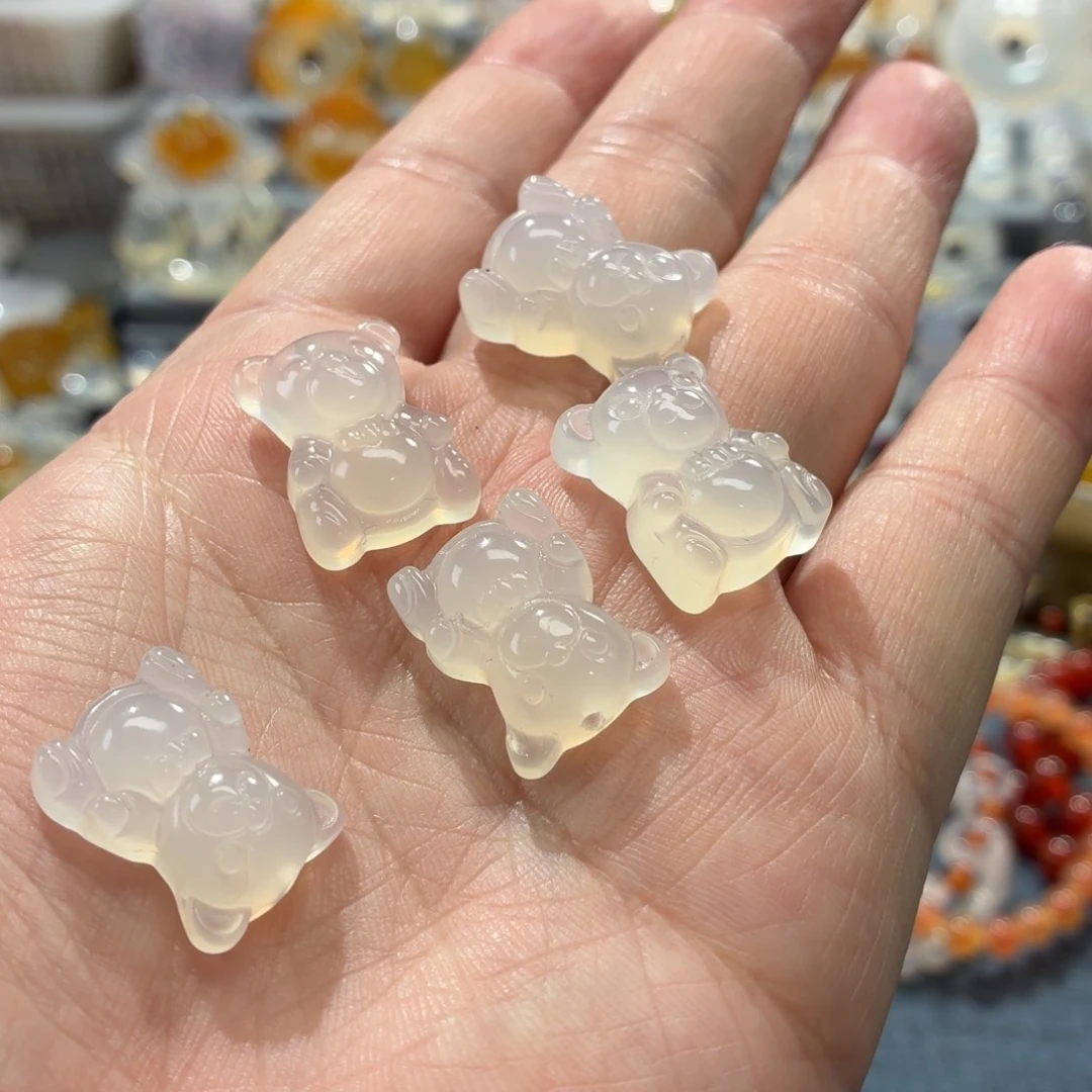 玛瑙/玉髓未镶嵌吊坠(不含链)