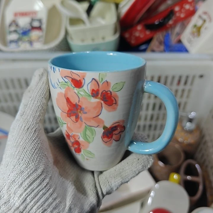 瓷杯子陶瓷餐具杯碗盘微瑕介意慎拍