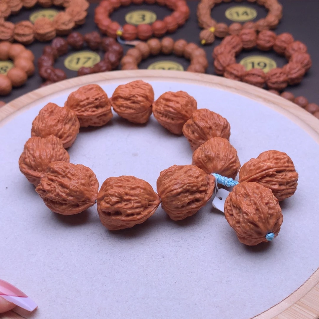 手串文玩核桃开背蛙