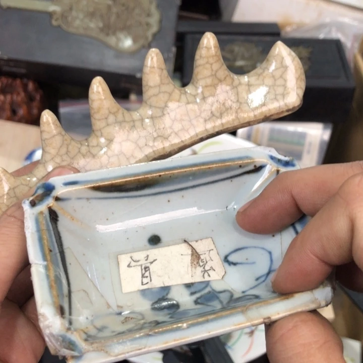 陶瓷孤品单件车里拍