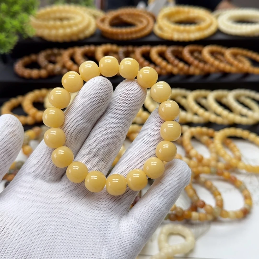 手串菩提根/象牙果卡13珑珠 精工 10年