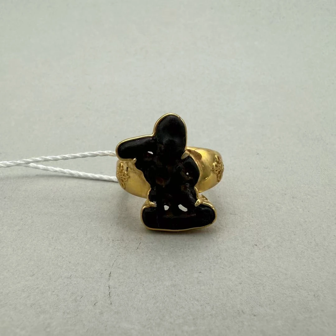 19世纪 天铁金刚手戒指/HSZC/88816