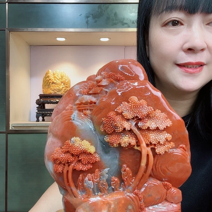 好***6寿山石寿山石摆件