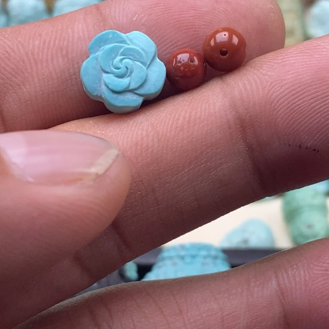 #***l未镶嵌南红玛瑙珠宝半成品