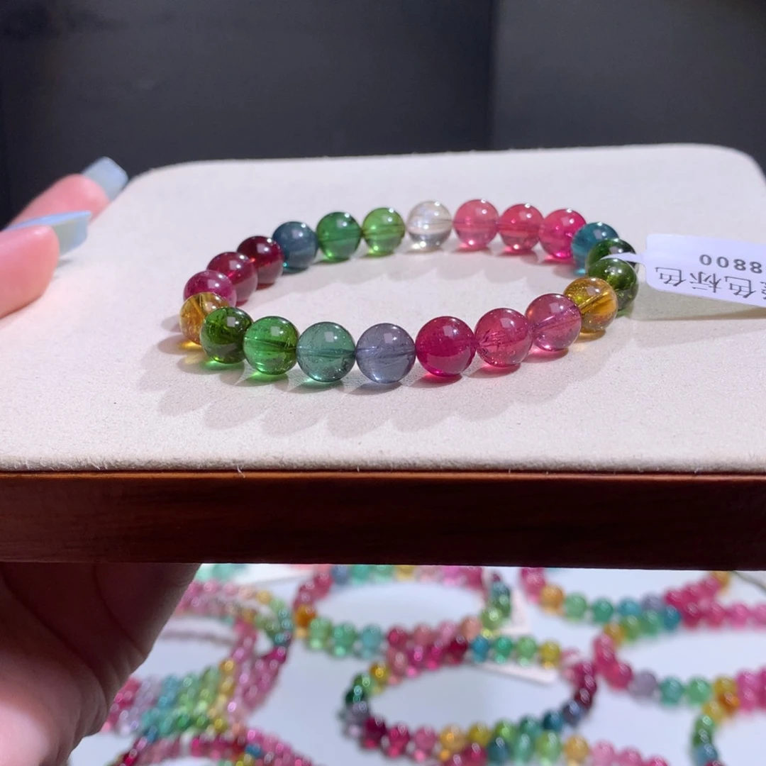 未镶嵌手链碧玺碧玺